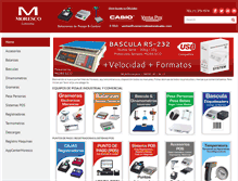 Tablet Screenshot of basculasmoresco.com